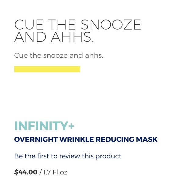 H2O Beauty Overnight Wrinkle Reducing Mask - Picture 2 of 4